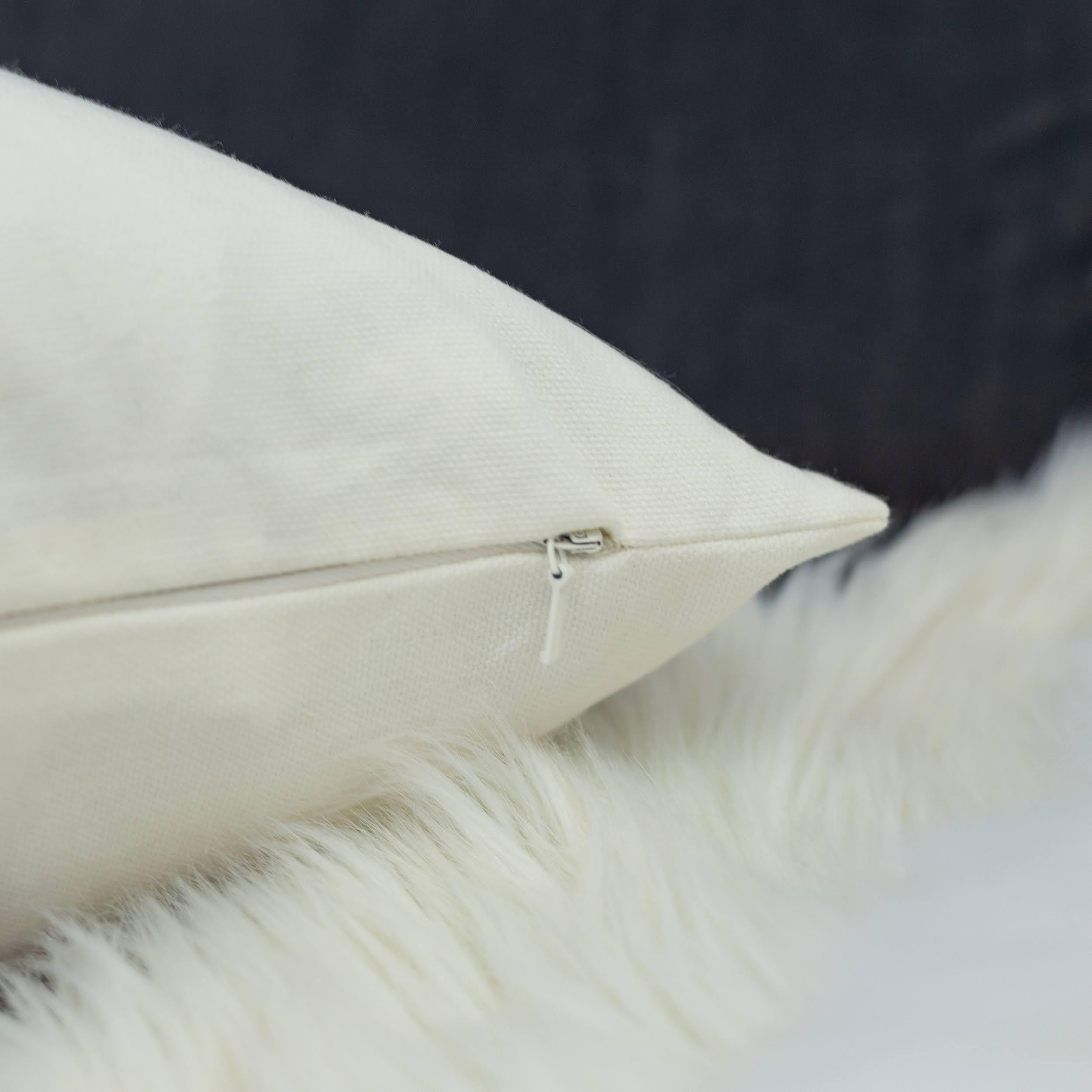 Snow Christmas Throw Pillow VEYELASH