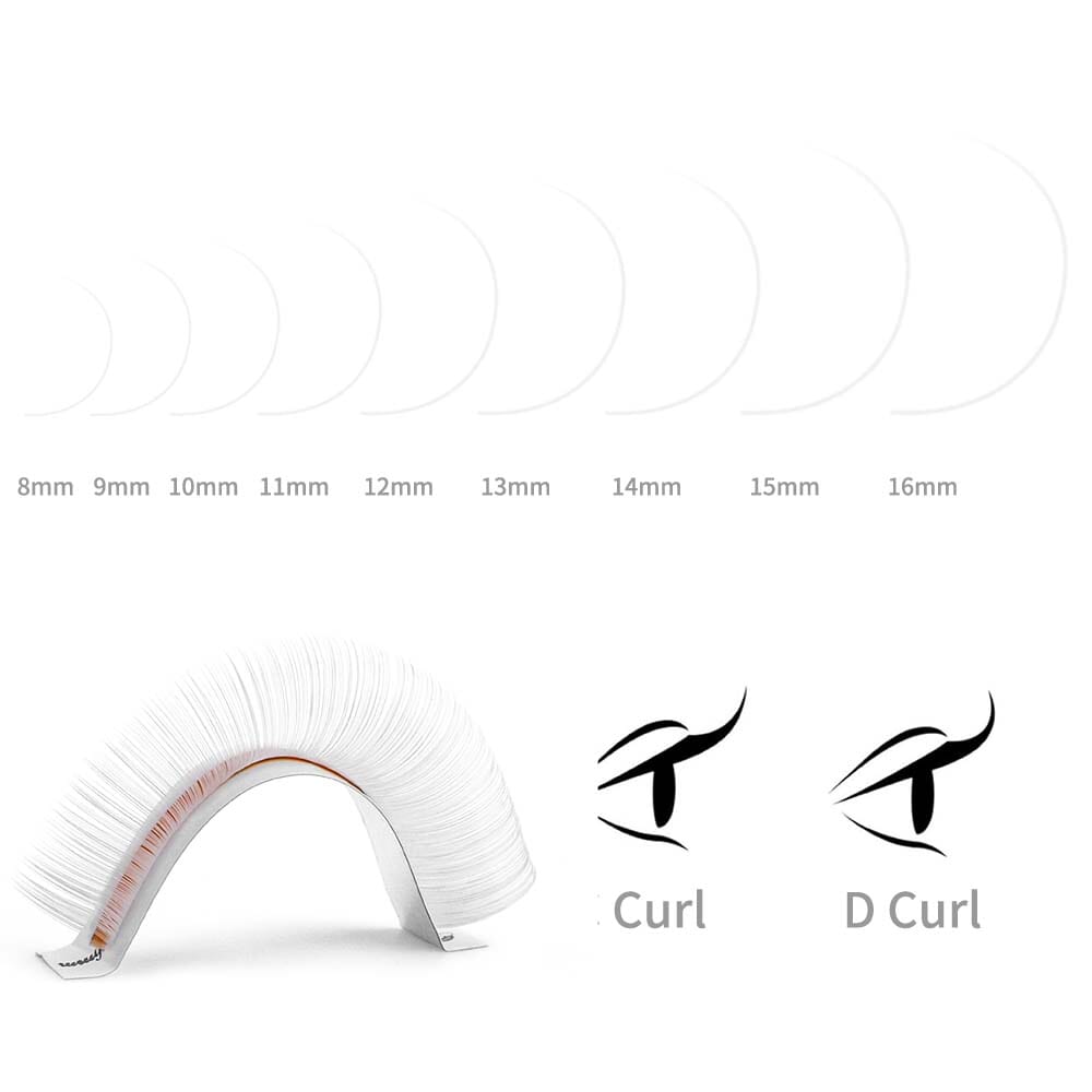 Snow Lash 0.07mm Individual eyelashes VEYELASH®