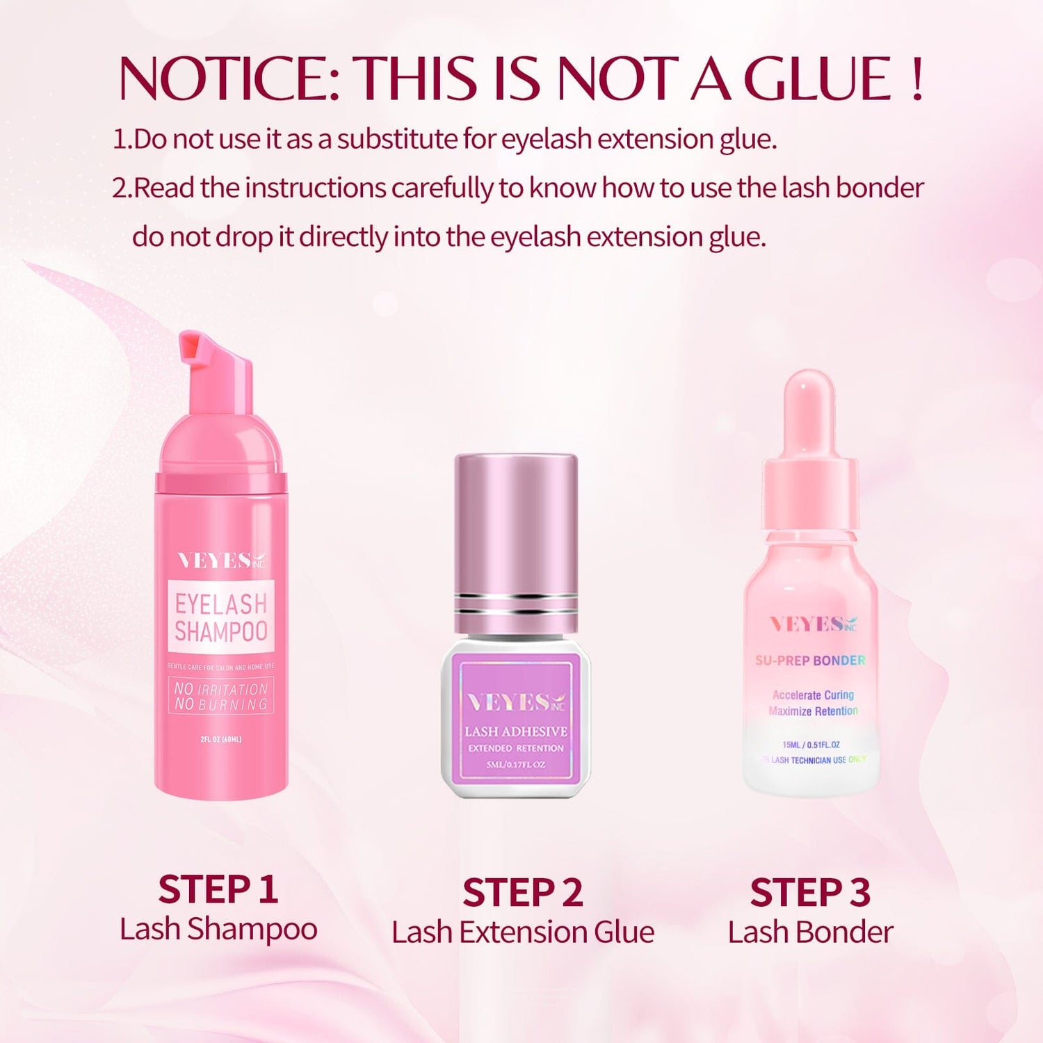 Super Bonder Eyelash Kits VEYELASH®