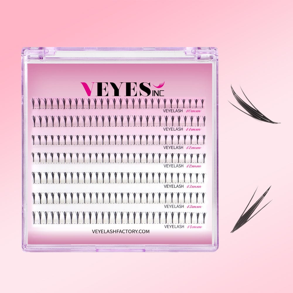 Swannie Lash Premade volume fans VEYELASH