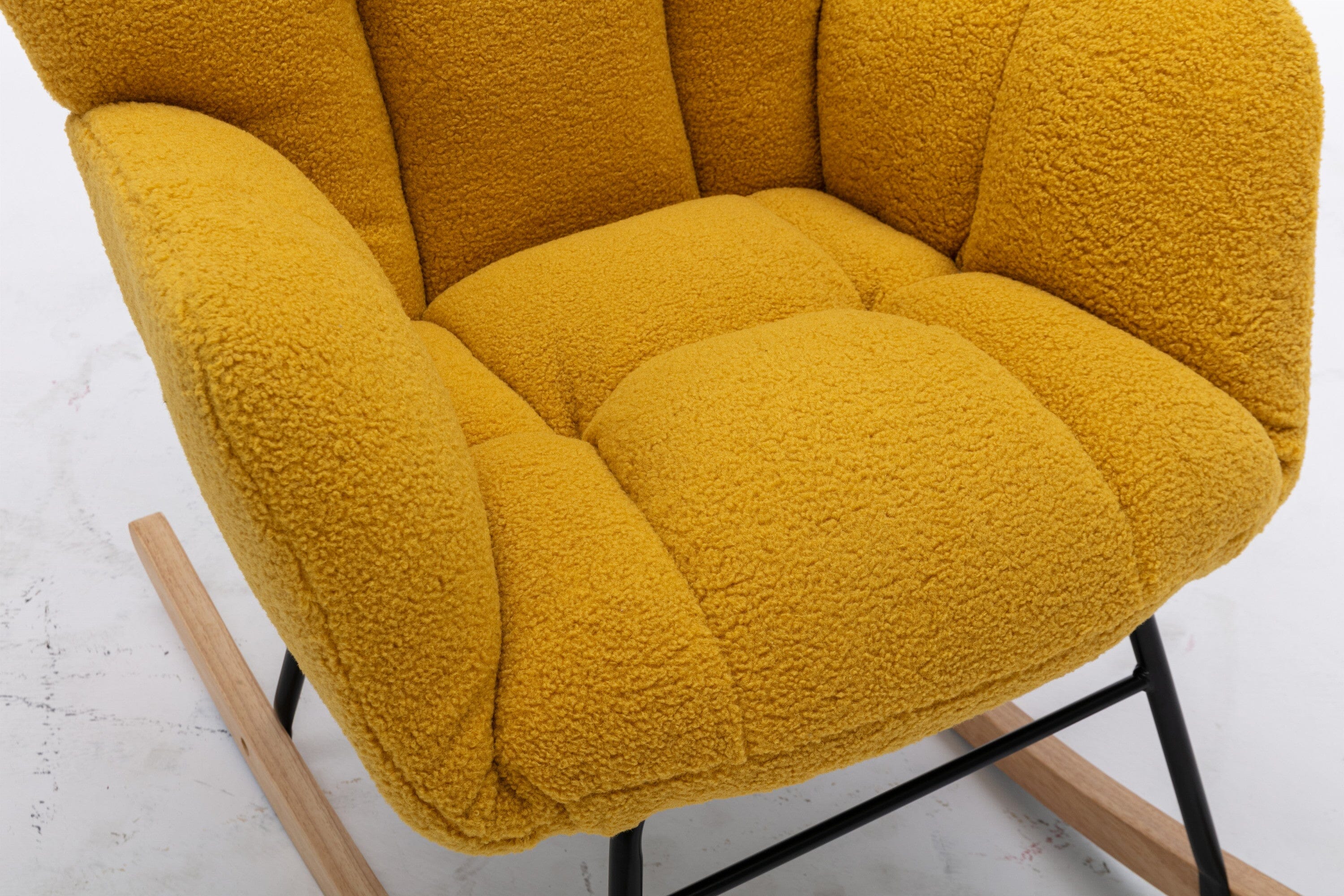 Teddy Fabric Rocking Chair VEYELASH®