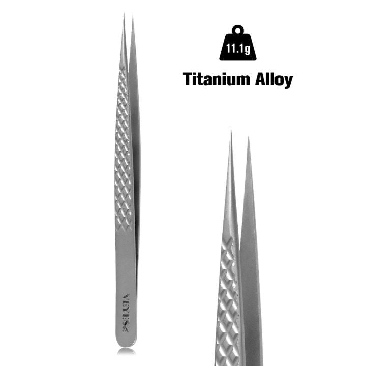Titanium Alloy - TitanLite Isolation Tweezer Tweezers VEYELASH
