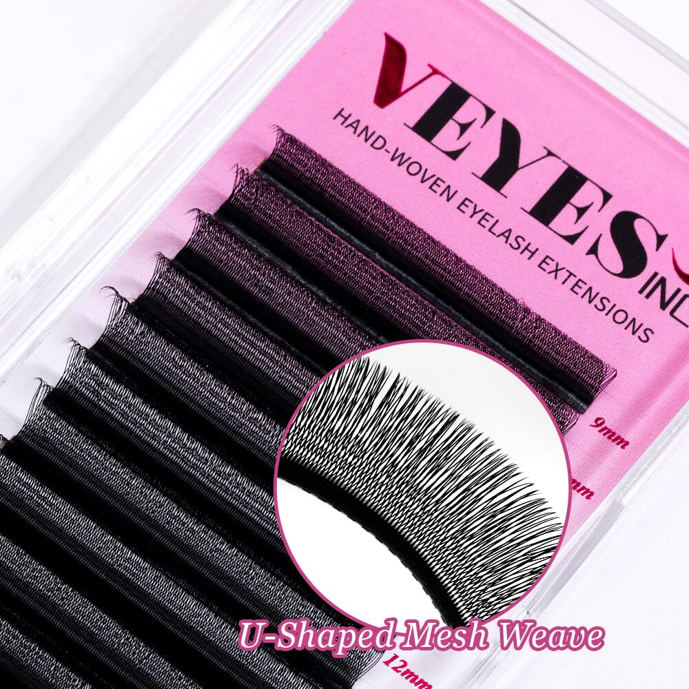 U Shaped 3D Lash Extensions Individual eyelashes VEYELASH