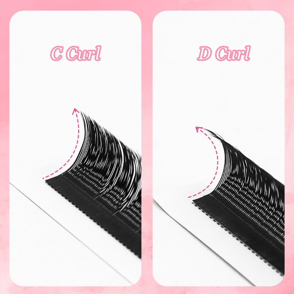 U Shaped YY Lash Extensions Individual eyelashes VEYELASH