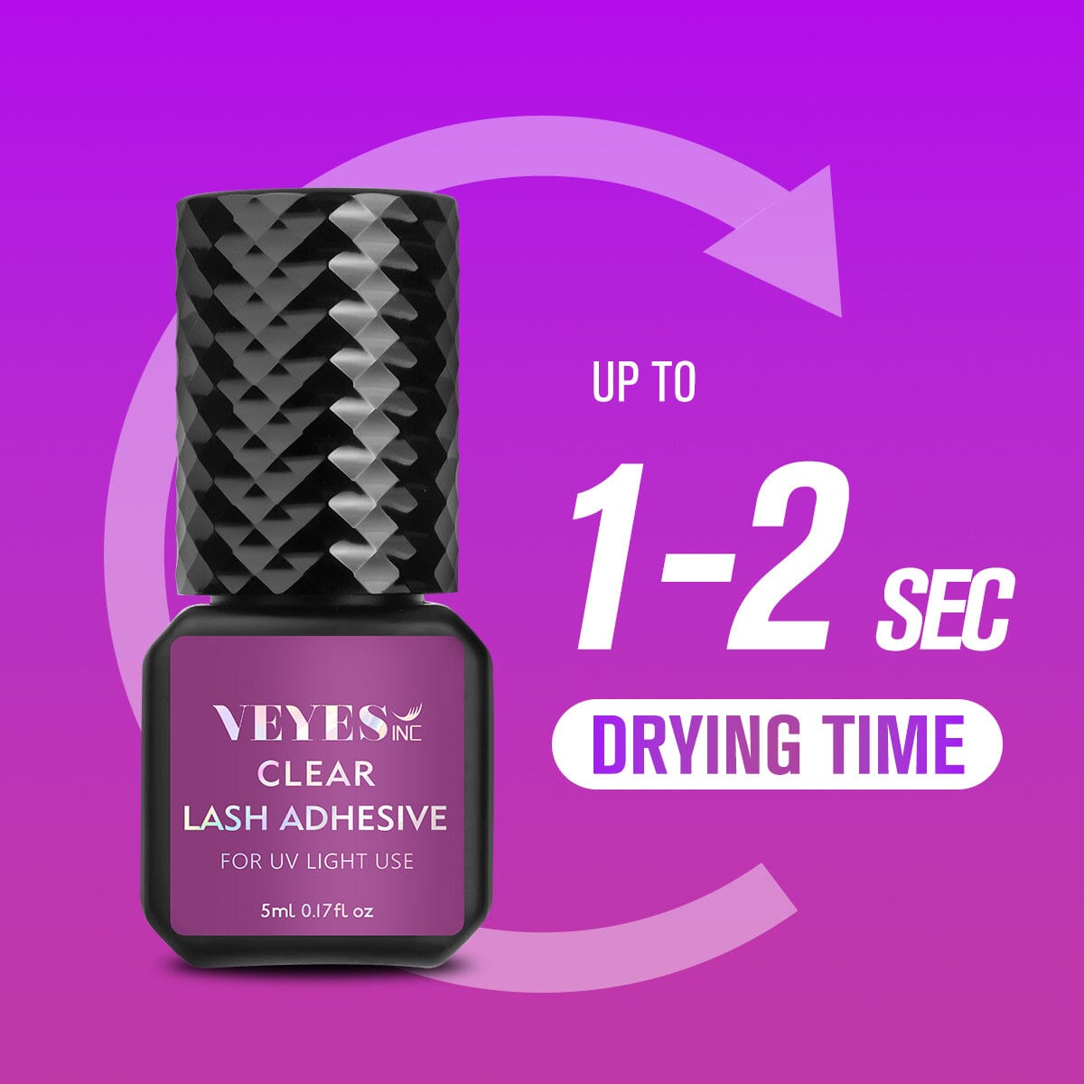UV Lash Glue Clear 5ml VEYELASH®