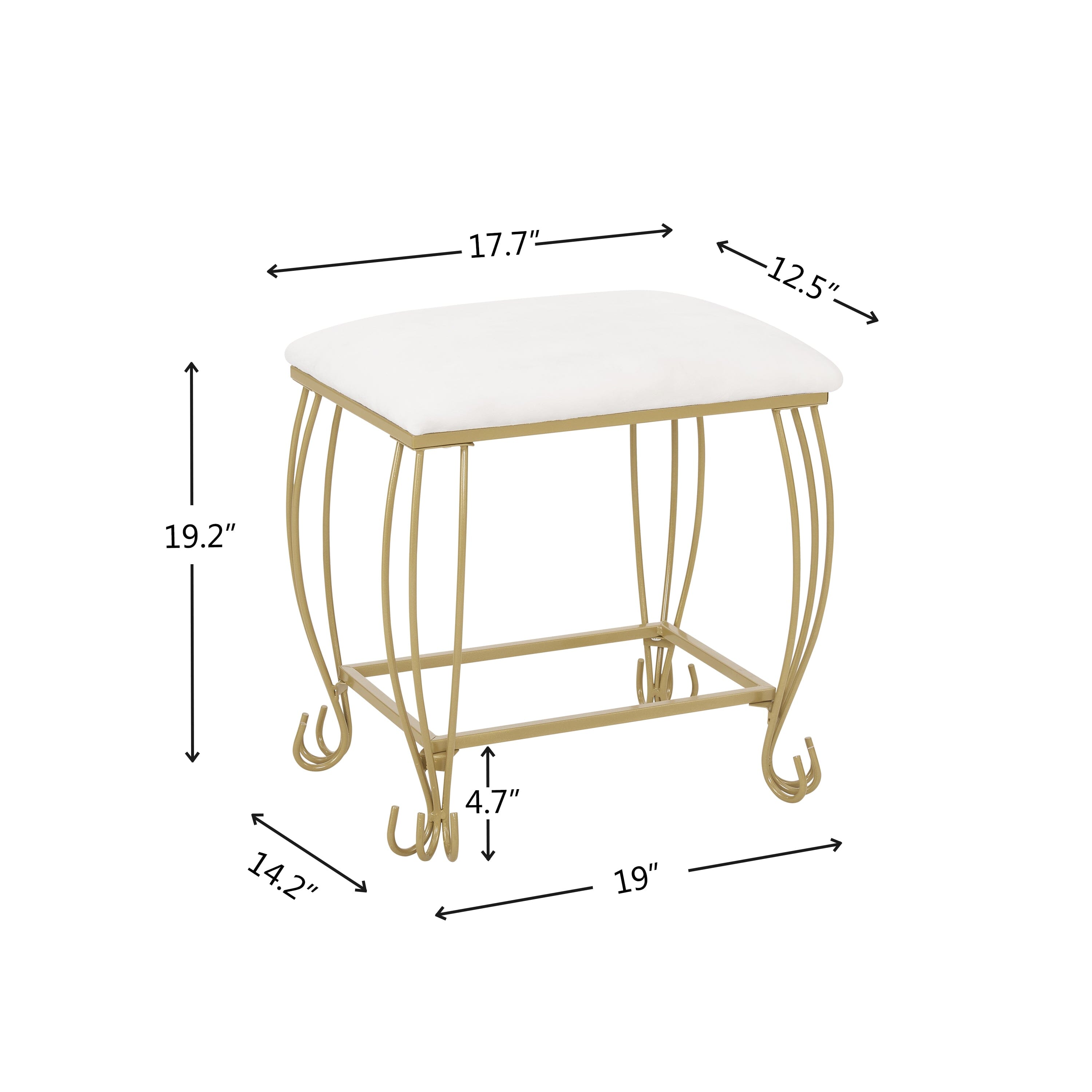 Vanity Mirror Table Set VEYELASH®