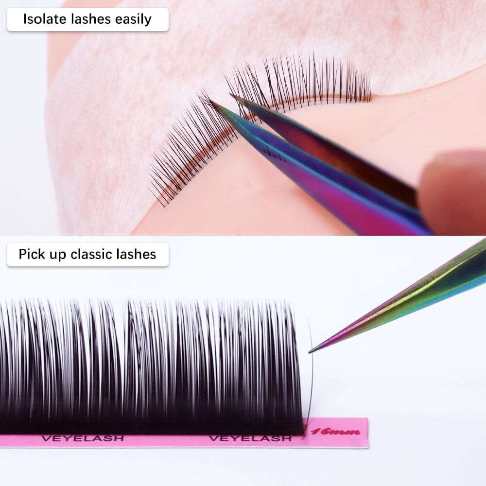Veyelash Straight Isolation Tweezer Tweezers VEYELASH