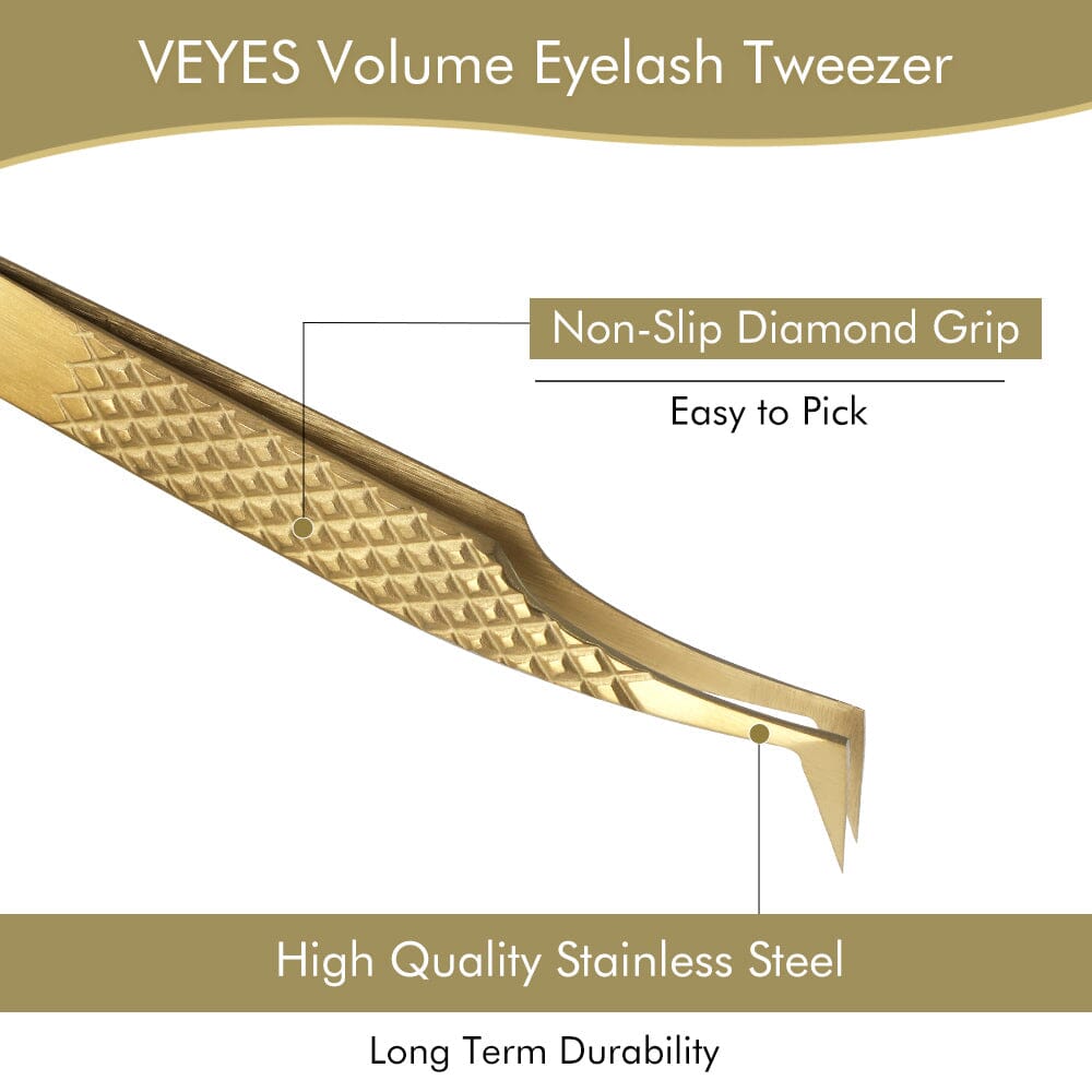 Volume Eyelash Tweezer Tweezers VEYELASH