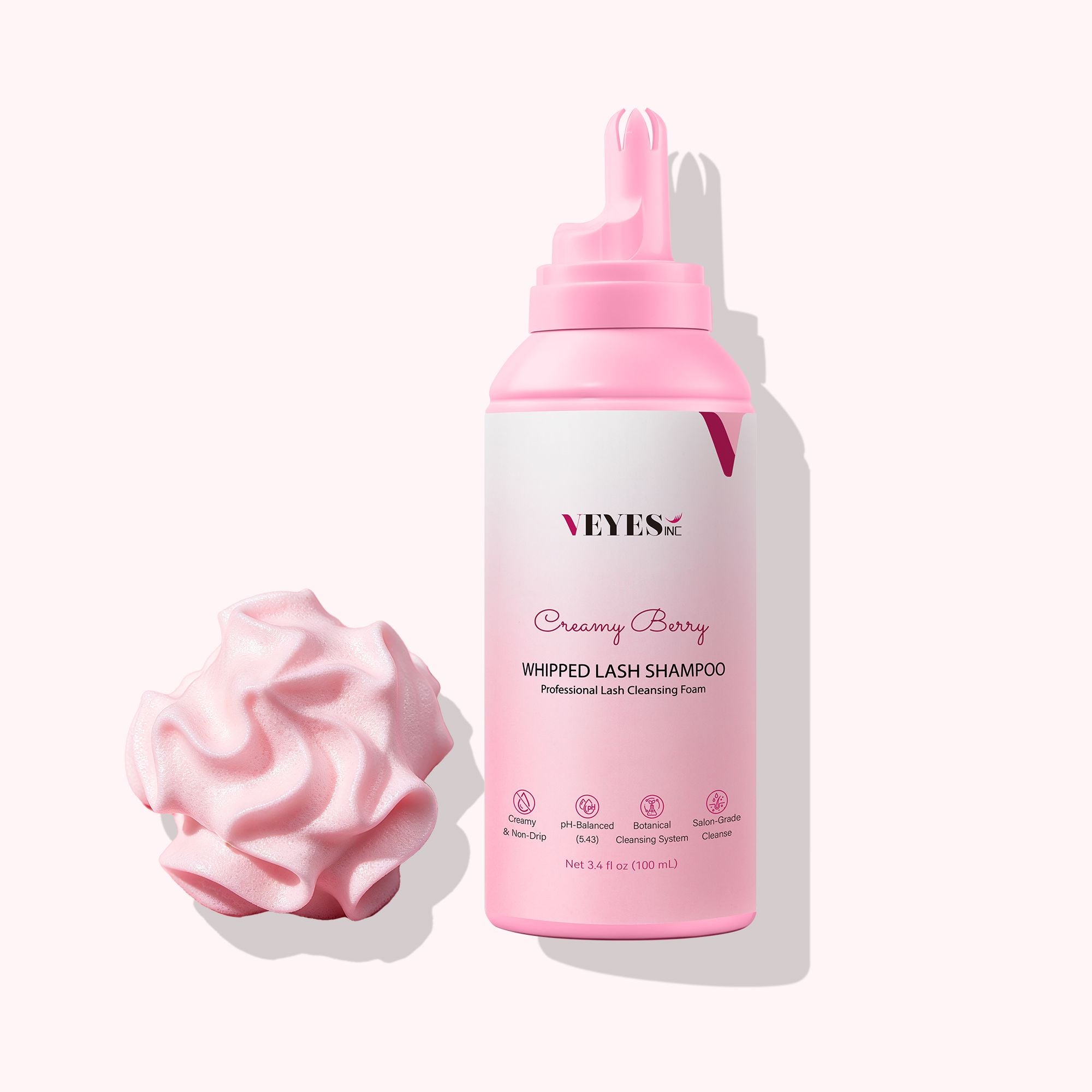 Whipped Lash Shampoo 100ML VEYELASH® Creamy Berry
