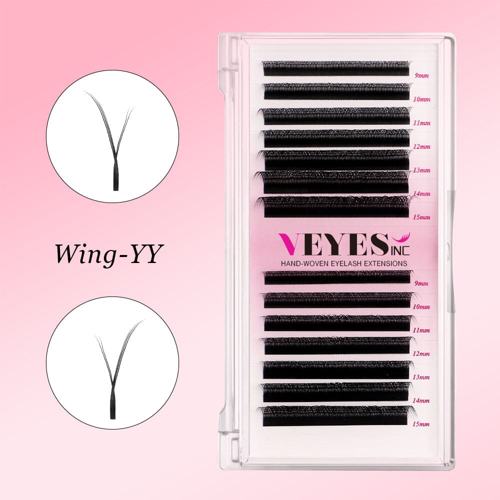 Wispy Wing YY Lashes Individual eyelashes VEYELASH