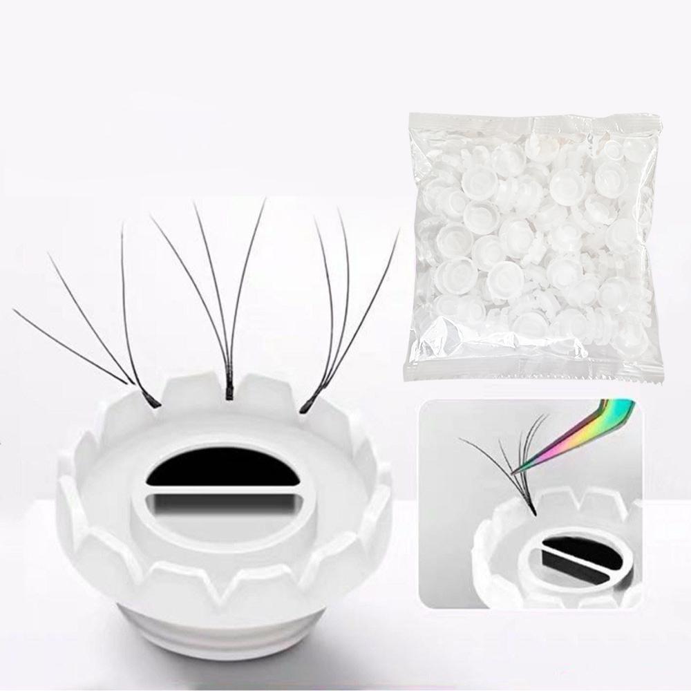 100PC Sunflower Fanning Cup Eyelash brushes VEYELASH?