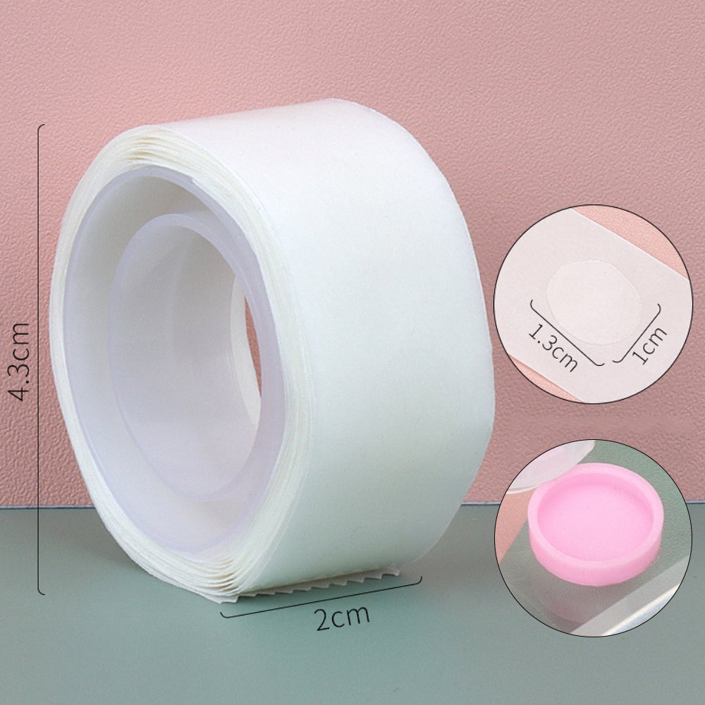 100PC Sunflower Fanning Cup Eyelash brushes VEYELASH? Glue Point 1 Roll