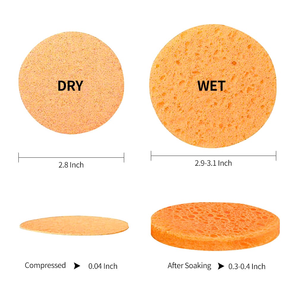 50PCS Cosmetic Facial Sponges VEYELASH®