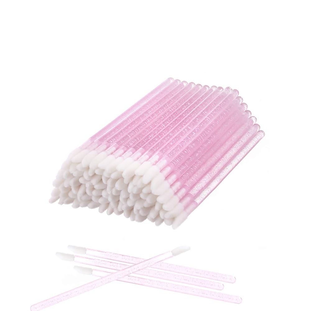 50PCS Glitter Lipstick Brush VEYELASH?