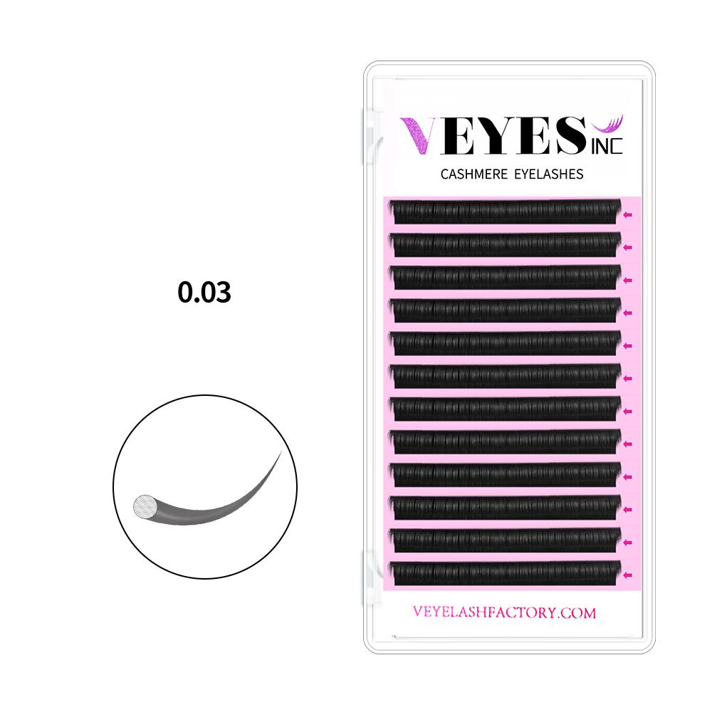Cashmere Fauxmink Lashes 0.03MM Individual eyelashes VEYELASH?