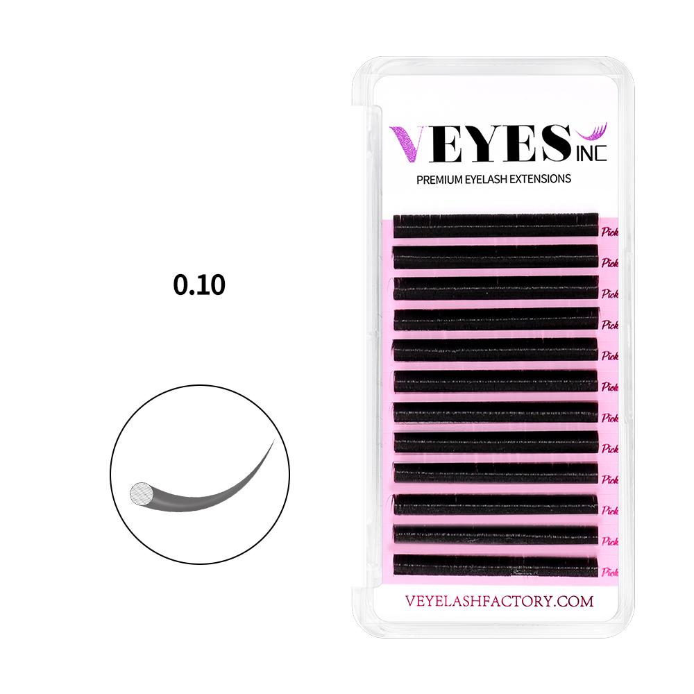 Classic Lash Extensions 0.10mm Individual eyelashes VEYELASH?