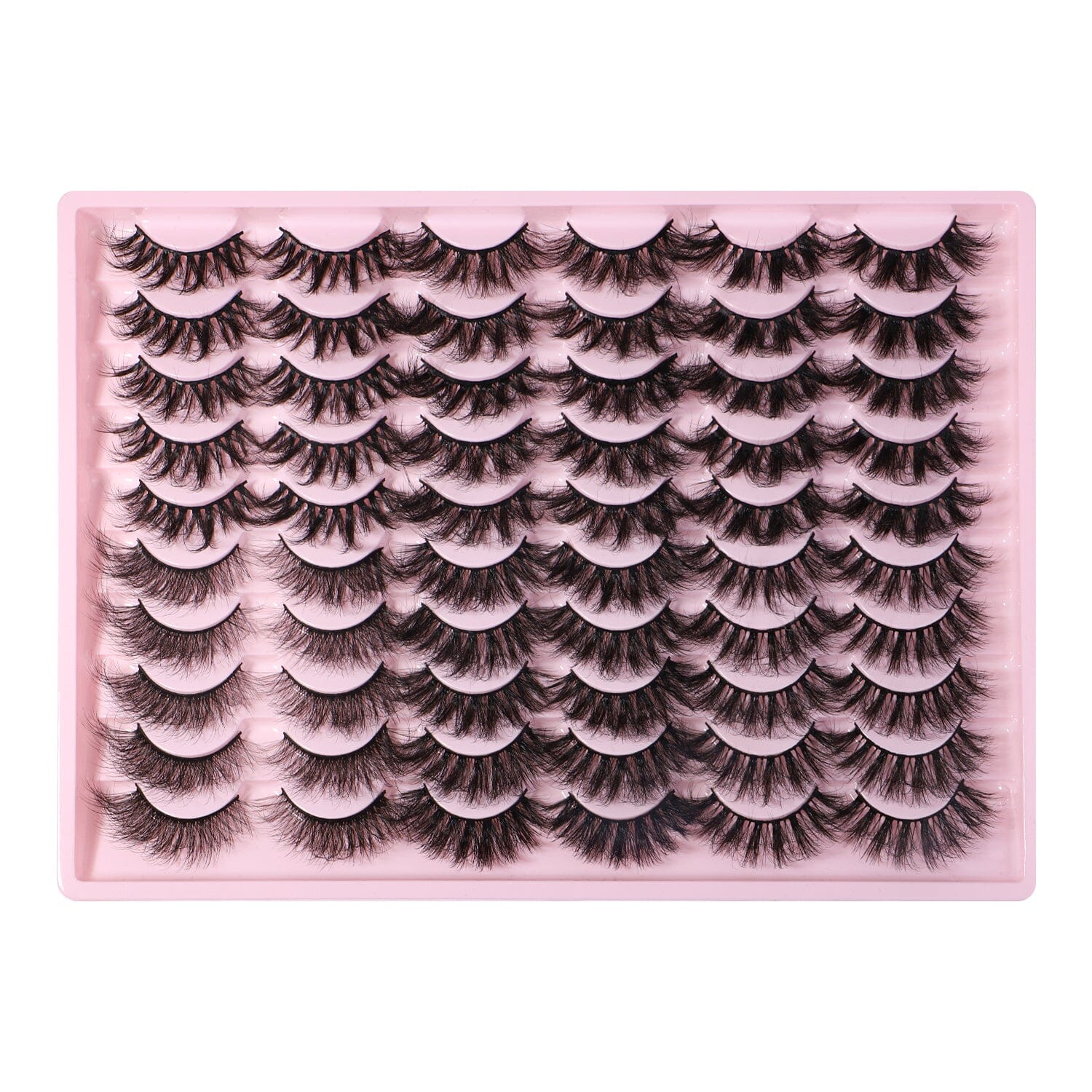 Dramatic Faux Mink Fluffy Lashes 30 Pairs CA 95131 Mink eyelashes VEYELASH