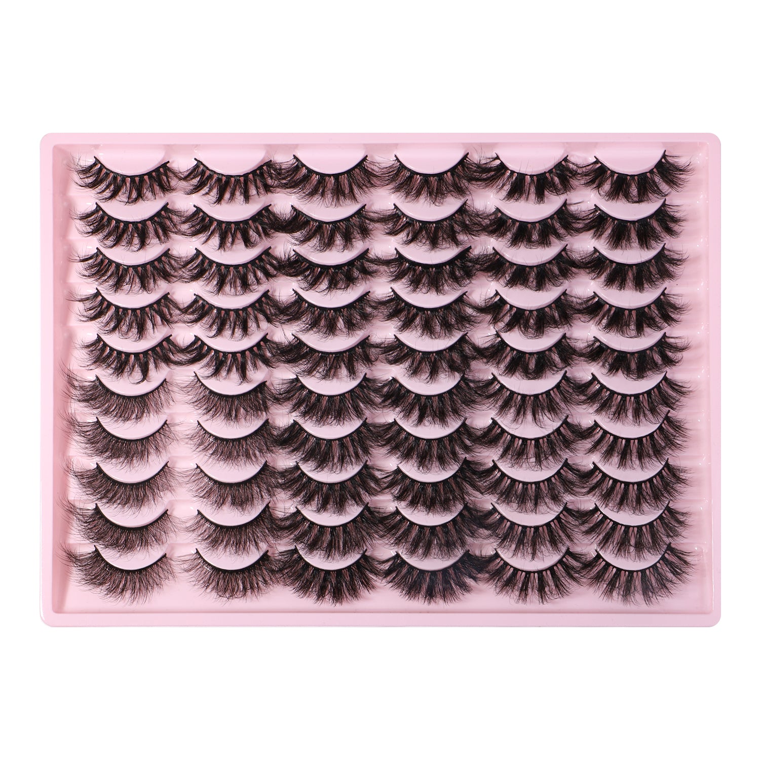 Dramatic Faux Mink Fluffy Lashes 30 Pairs VEYELASH?