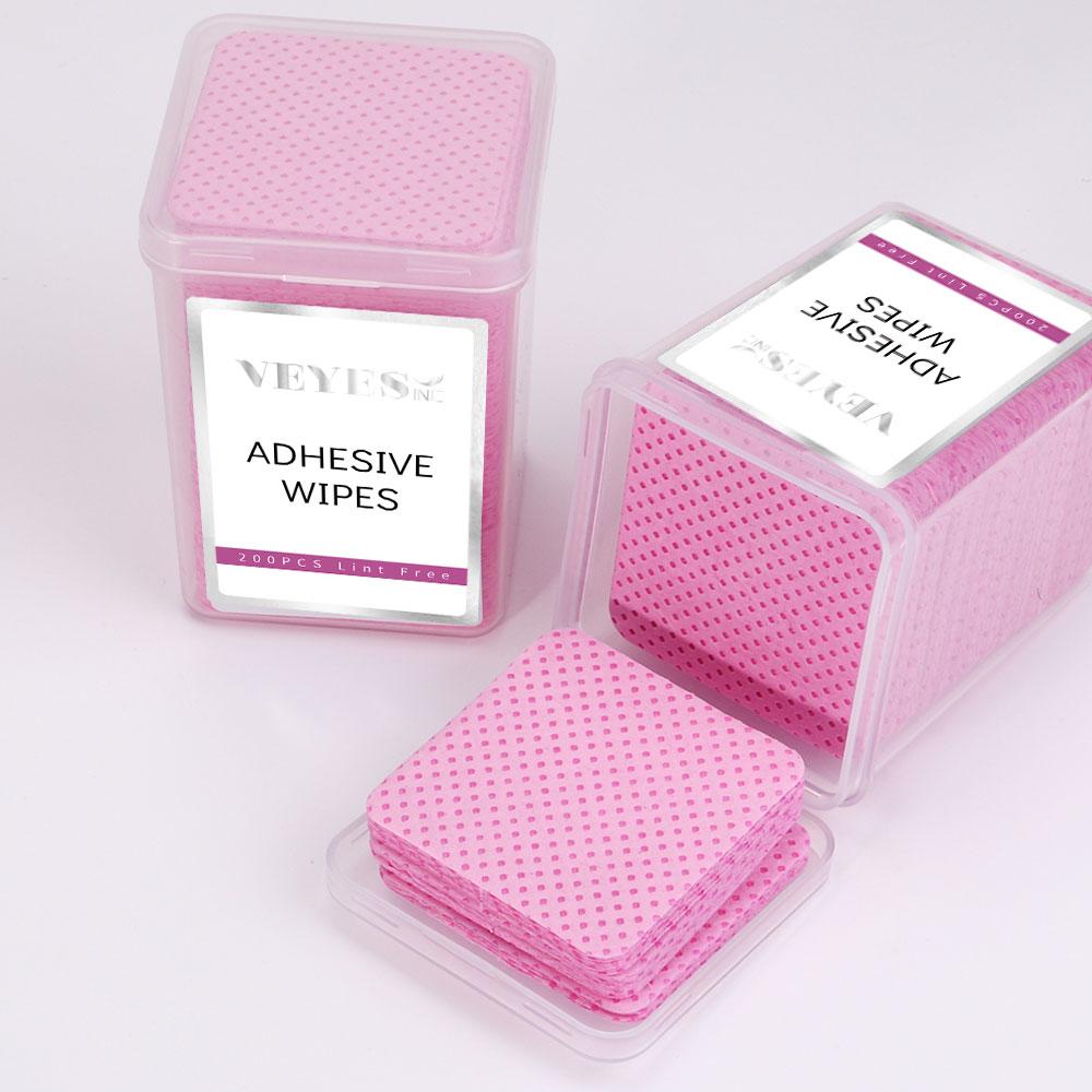 Eyelash Glue Wipes Pink VEYELASH?
