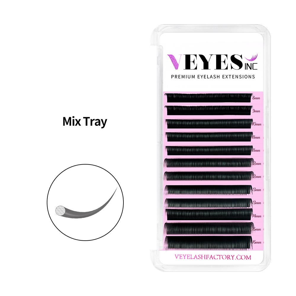 Mix Length Eyelash Extensions Individual eyelashes VEYELASH?