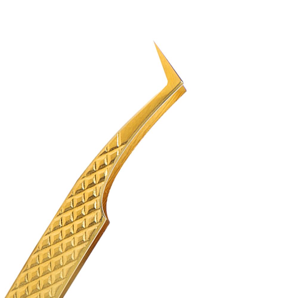 Volume Eyelash Tweezer Tweezers VEYELASH? GOLDEN