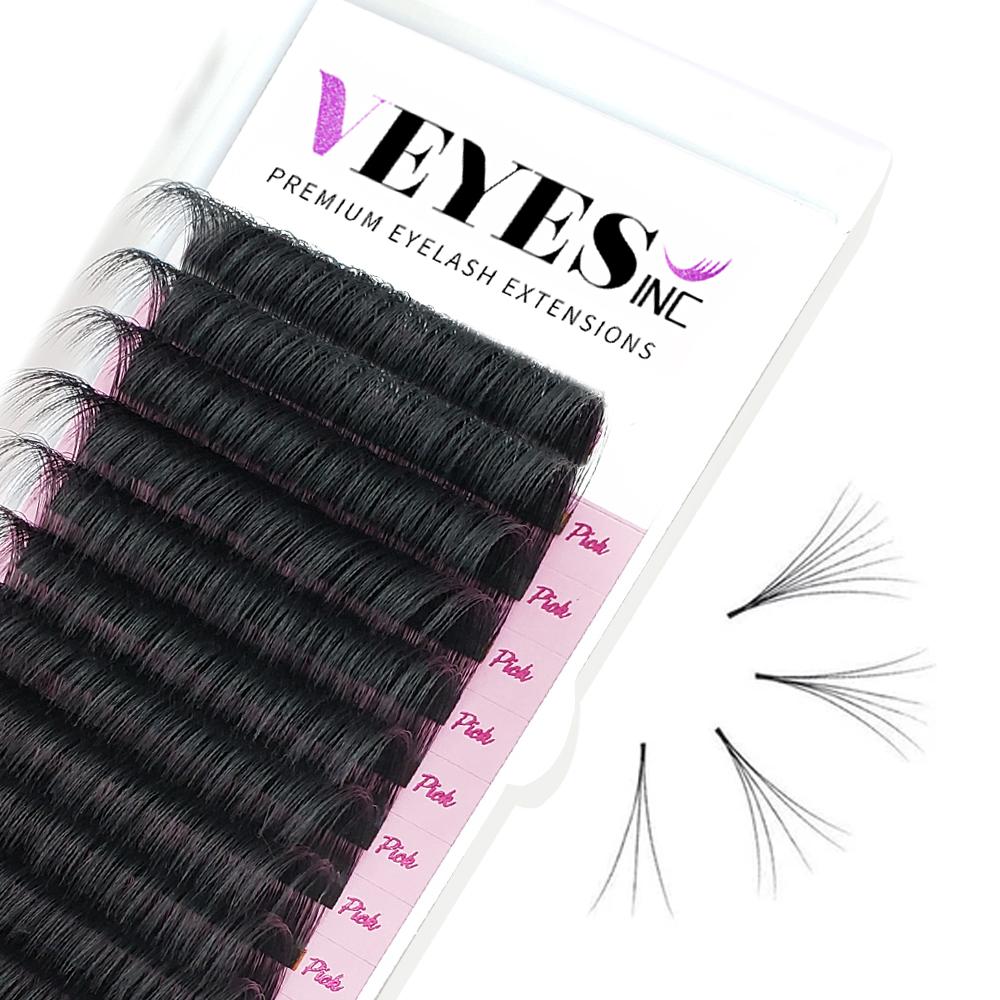 Wispy Eyelash Extensions 17-25mm Individual eyelashes VEYELASH?