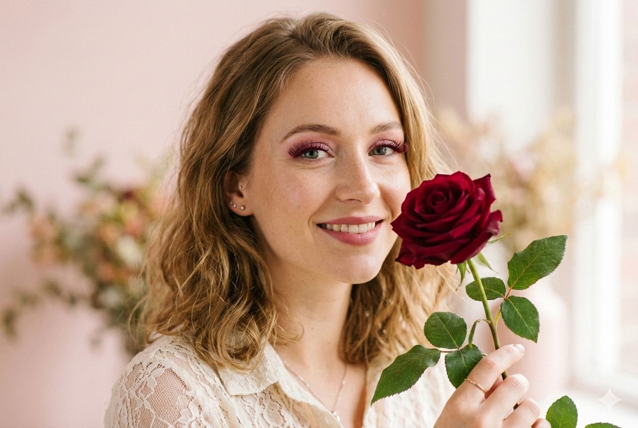 Not Just Brown: Meet VEYES Crimson Rose Lashes