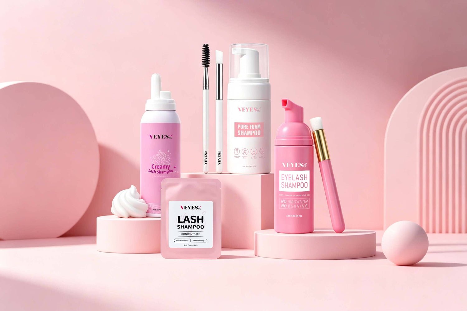 VEYES Shampoo Guideline: How to Choose the Right Lash Shampoo for Your Lash Salon