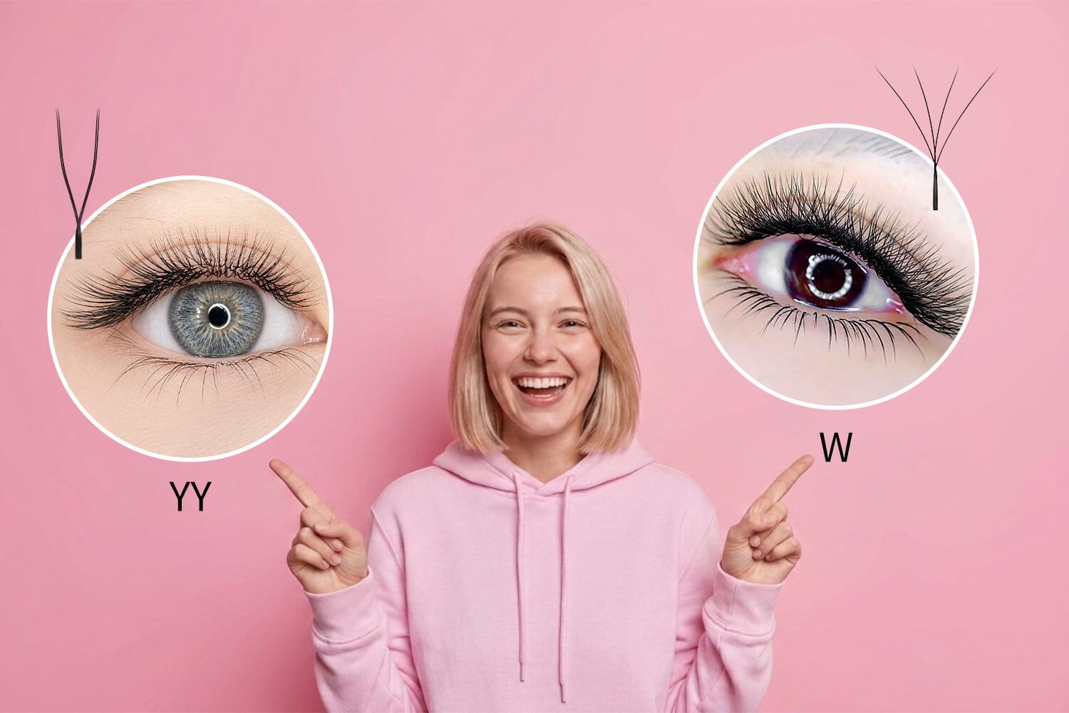 YY Lashes and W (Clover) Lashes: Which One Is Right for Your Clients?