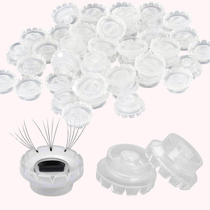 100PC Sunflower Fanning Cup Eyelash brushes VEYELASH 