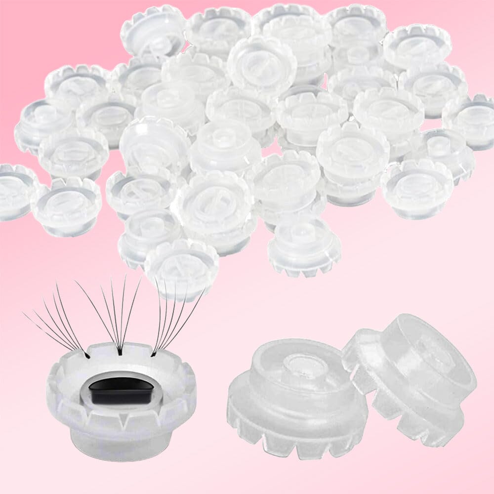 100PC Sunflower Fanning Cup Eyelash brushes VEYELASH 