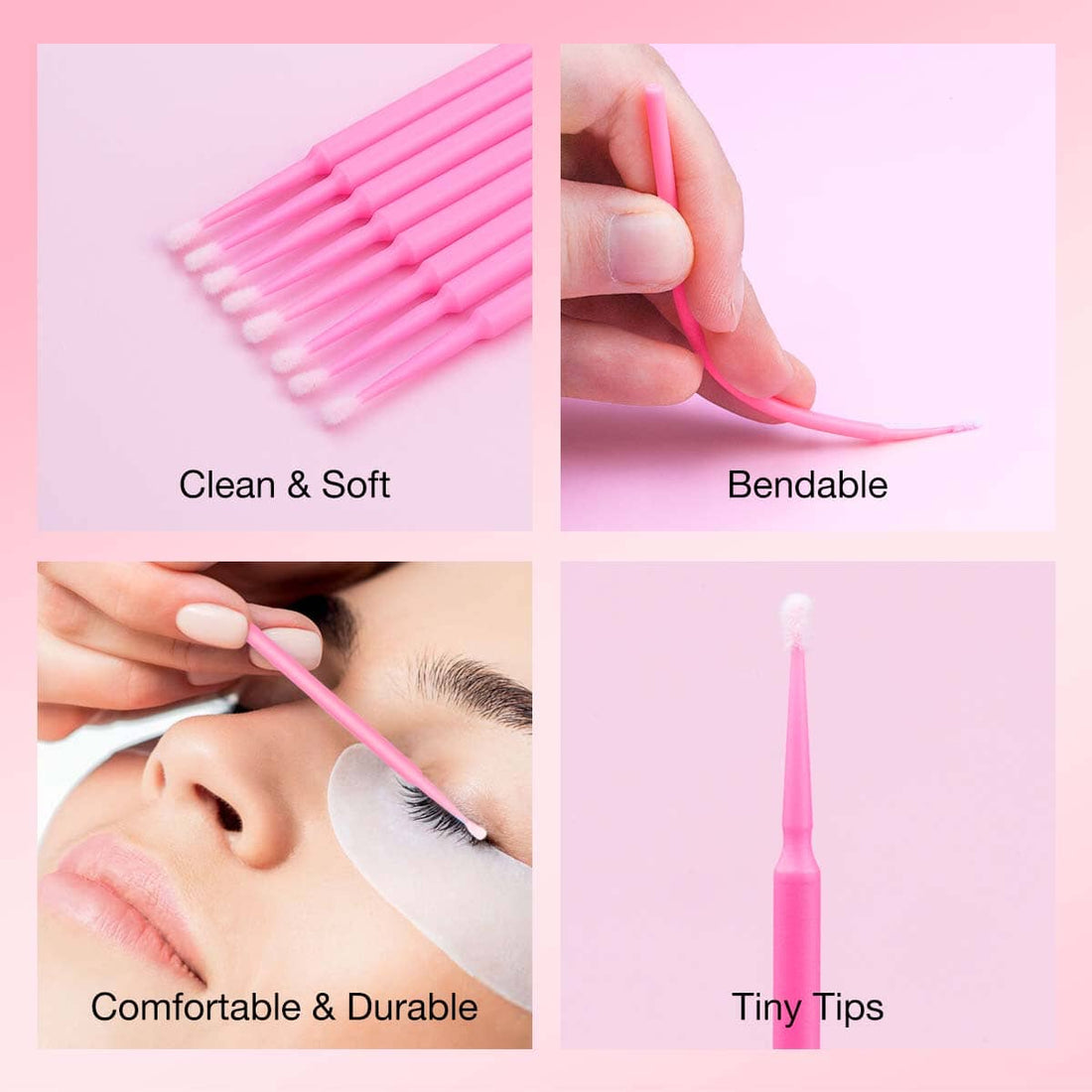 100PCS Disposable Micro Wands VEYELASH® 