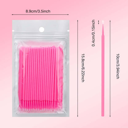 100PCS Disposable Micro Wands VEYELASH® 