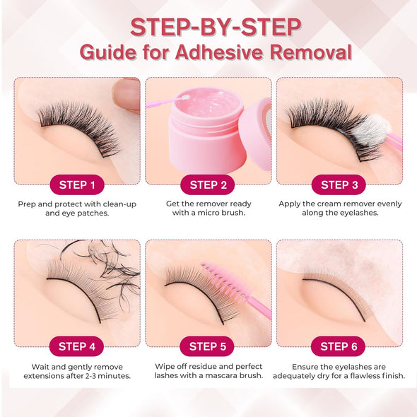 10g Peach Flavor Eyelash Remover VEYELASH® 