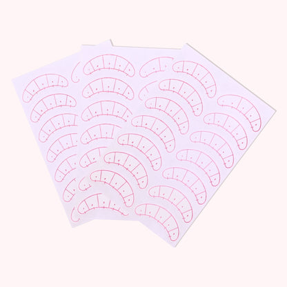 10PCS Lash Map Paper VEYELASH 