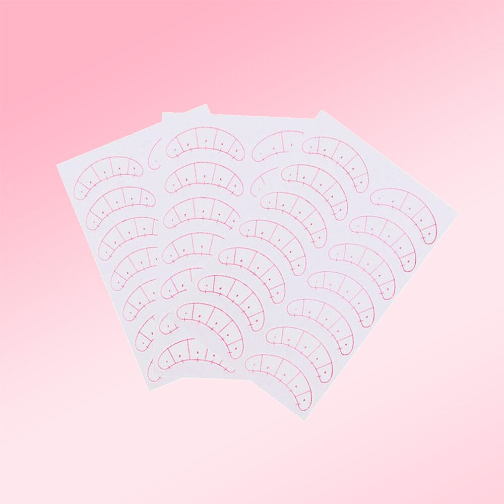10PCS Lash Map Paper VEYELASH 
