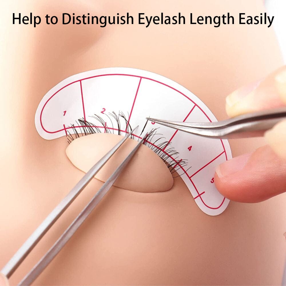 10PCS Lash Map Paper VEYELASH 