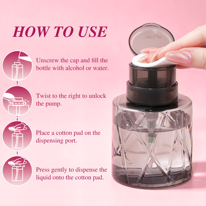Push-Down Liquid Dispenser 200ML
