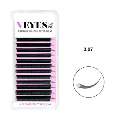 Premium Eyelash Extensions 0.07mm CA95131