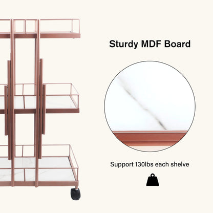 3-Shelf Master Cart With Wheels VEYELASH® 