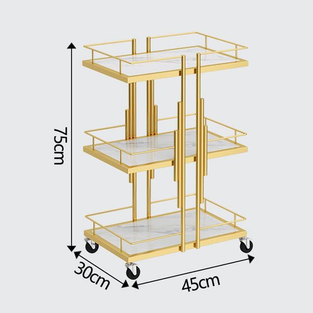 3 Tier Rolling Storage Cart VEYELASH® 