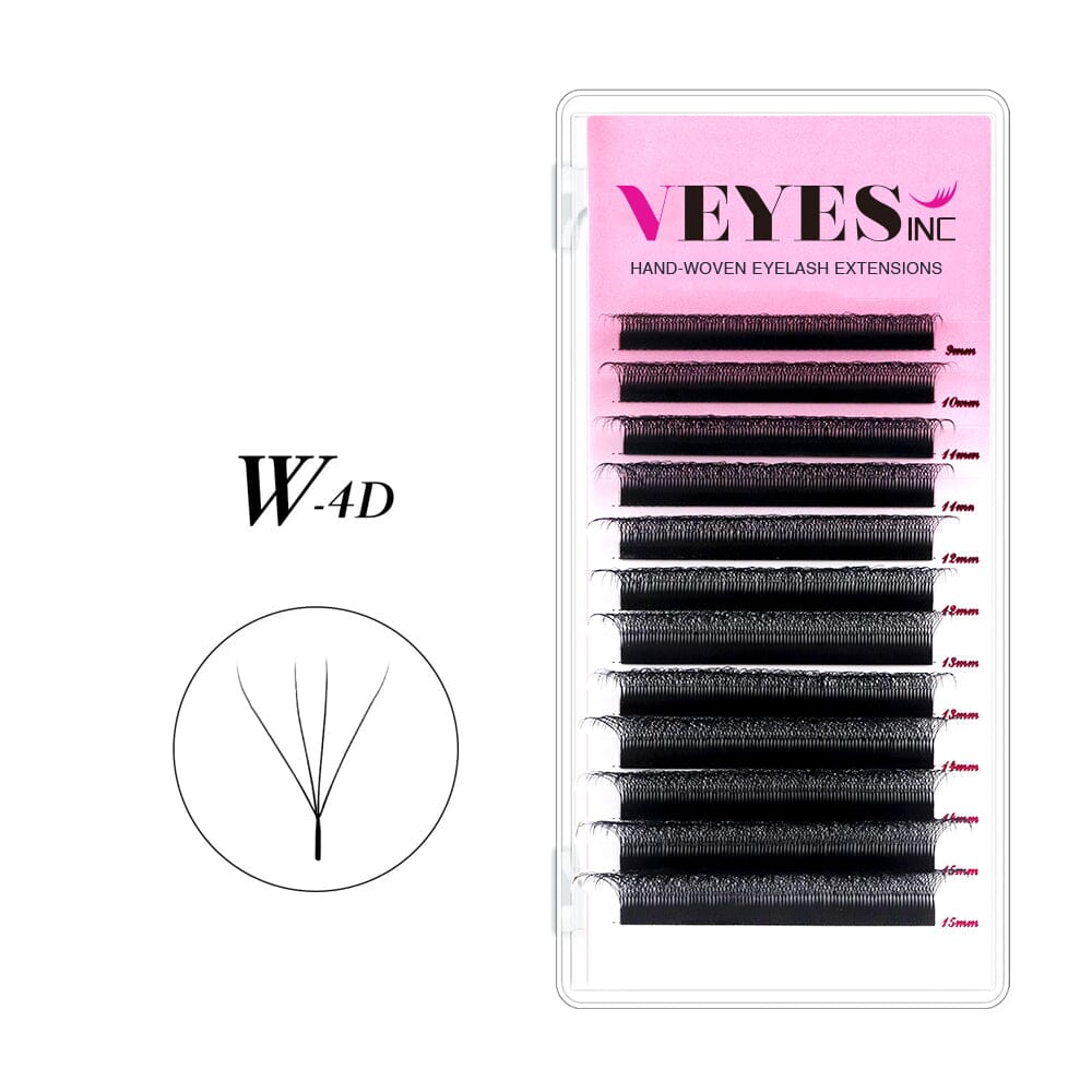 4D W Lash Extension Individual eyelashes VEYELASH 