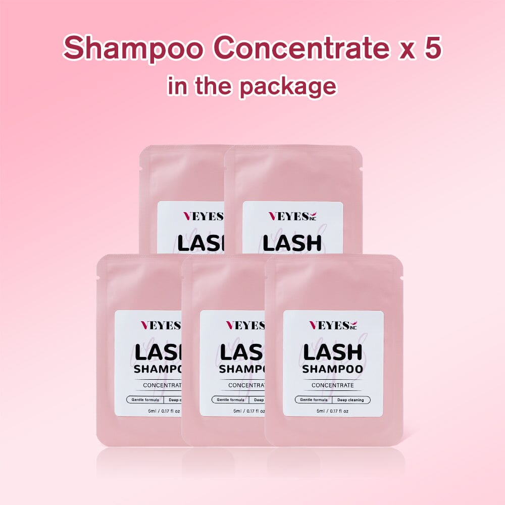 5-Pack Lash Shampoo Concentrate VEYELASH® 