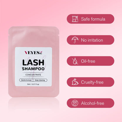 5-Pack Lash Shampoo Concentrate VEYELASH® 