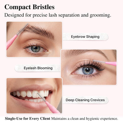 50PCS Disposable Lash Brushes Lash Extension Adhesive VEYELASH® 