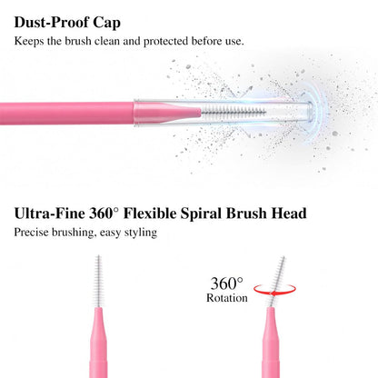 50PCS Disposable Mini Mascara Wands Lash Extension Adhesive VEYELASH® 