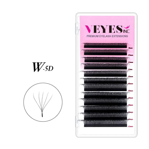 5D W Lash Extension Individual eyelashes VEYELASH 