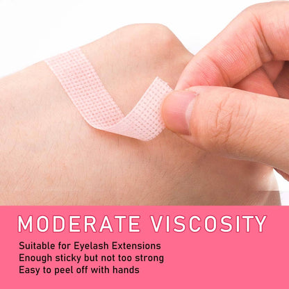 6 Rolls Micropore Eyelash Tape Pink Eyelash Tape VEYELASH® 