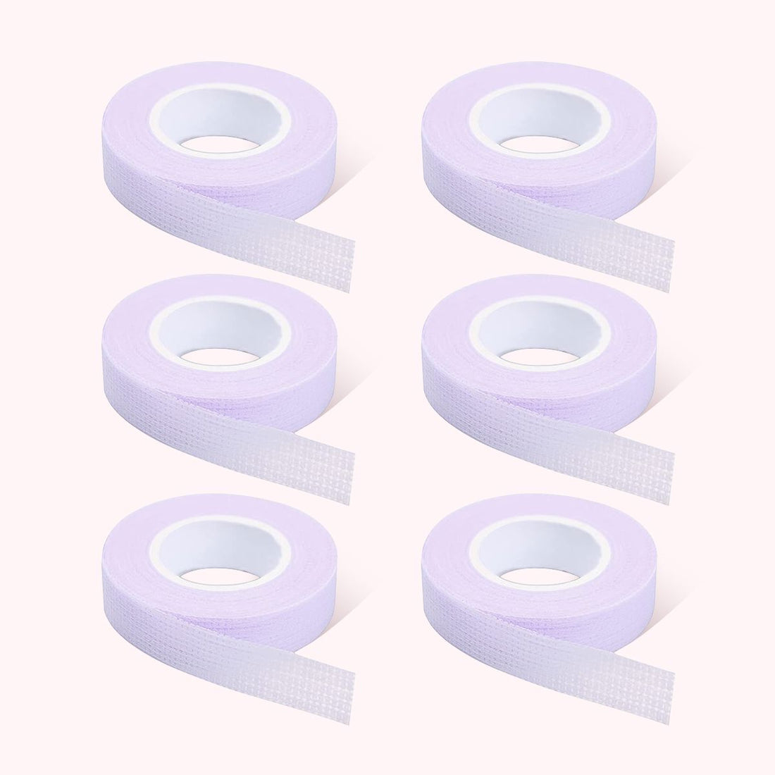 6 Rolls Micropore Eyelash Tape Purple VEYELASH 
