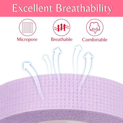 6 Rolls Micropore Eyelash Tape Purple VEYELASH 